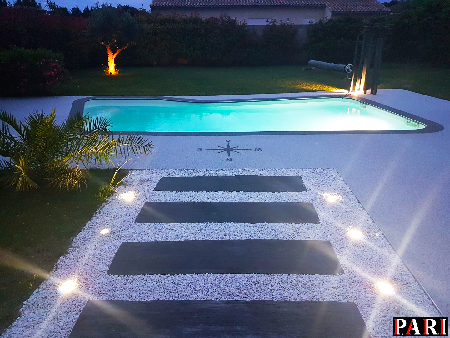 résine drainante